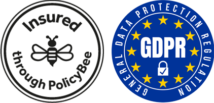Insured and GDPR compliant